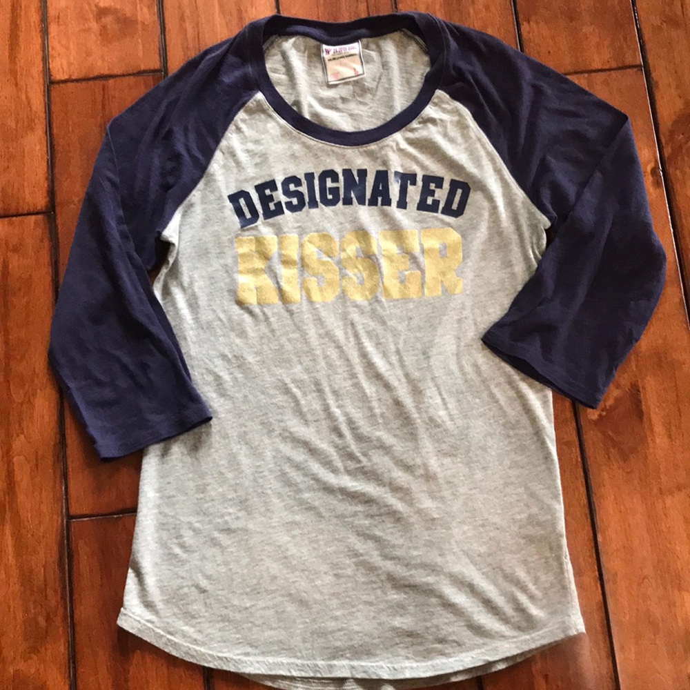 PINK Milwaukee Brewer baseball shirt - Sz L